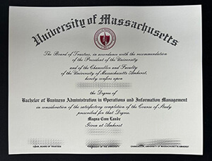 University of Massachusetts degree