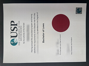 University of the South Pacific degree