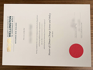Victoria University of Wellington diploma