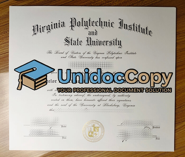 Virginia Tech degree