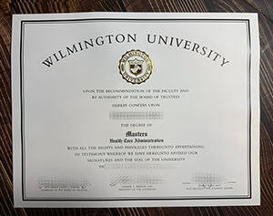 Replica Wilmington University diploma online