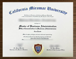 California Miramar University degree
