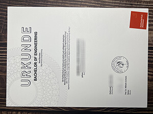 Fachhochschule Dortmund Urkunde