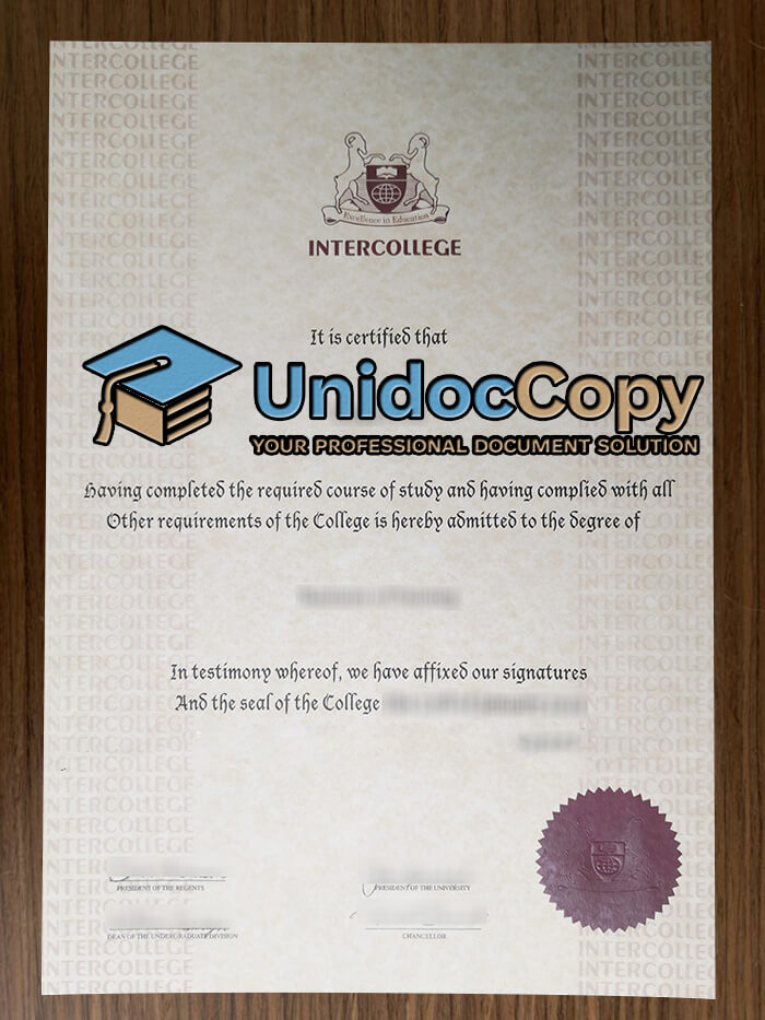Intercollege degree