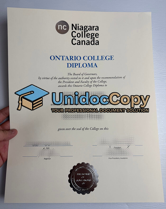 Niagara College degree