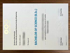 Tel Aviv University certificate